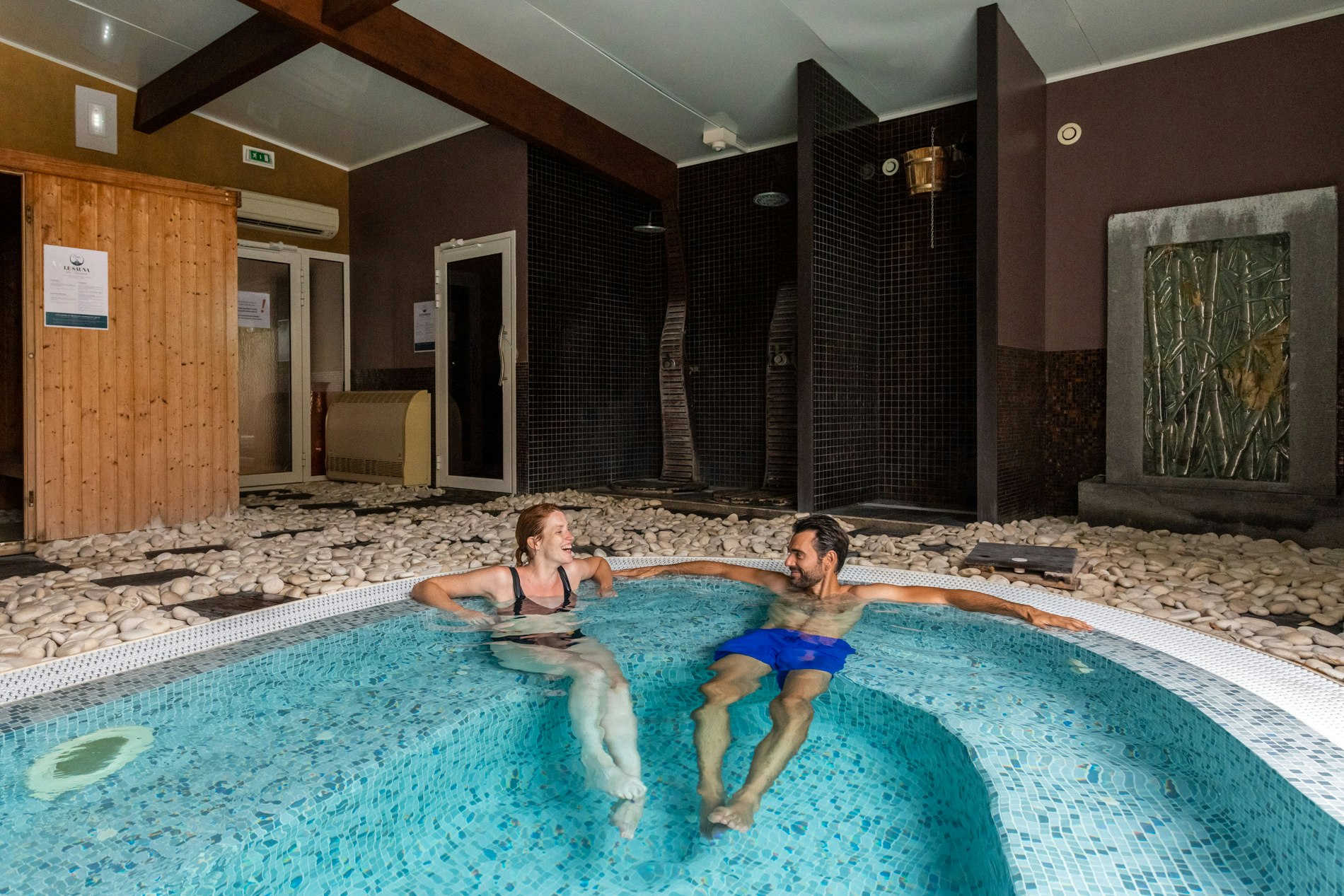 Yelloh! Village Le Club Farret  Camping Le Club Farret - Spa auf dem Campingplatz mit Whirlpool