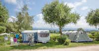 Camping Le Coin Tranquille - Zeltplatz mit Panoramablick