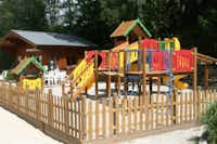 Camping Le Colporteur  -  Spielplatz vom Campingplatz mit Kinderanimation