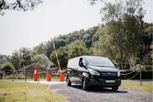 Arden Parks Comblain-au-Pont Camping Le Confluent - Einfahrt des Campingplatzes