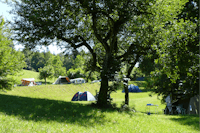 Camping Le Crêtoux  -  Zeltplatz vom Campingplatz im Grünen