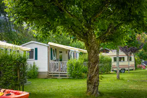 Camping Le Curtelet - Mobilheime auf dem Campingplatz