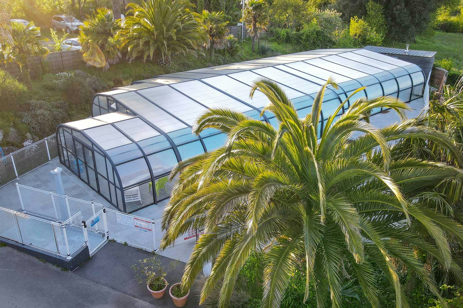 Camping le  Dolmen - Beheiztes Schwimmbad auf dem Campingplatz