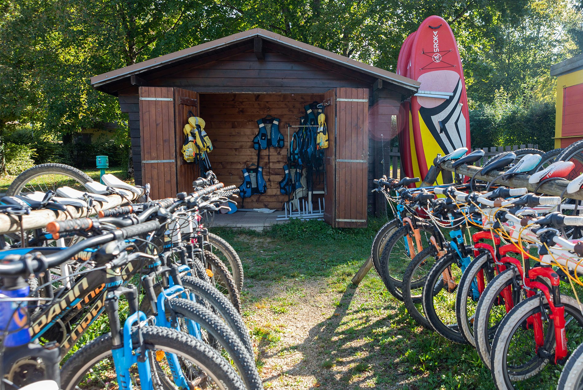 Yelloh! Village Le Fayolan - Fahrradverleih auf dem Campingplatz