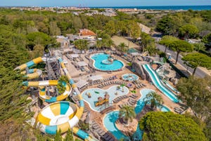 Camping Le Floride & l'Embouchure - Campingplatz aus der Vogelperspektive