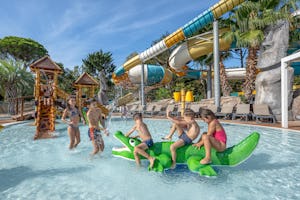 Camping Le Floride & l'Embouchure - Wasserspielplatz für Kinder auf dem Campingplatz