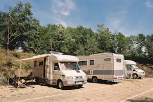 Camping Le Fonti - Stellplatz auf dem Campingplatz