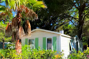 Camping le Garden - Mobilheim im Grünen auf dem Campingplatz