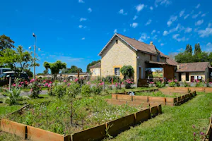 Camping le Garrit - Der Gemüsegarten des Campingplatzes