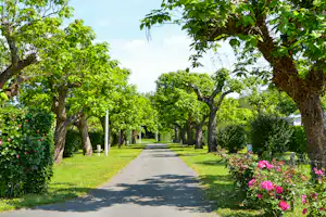 Camping le Garrit - Stellplätze auf dem Campingplatz