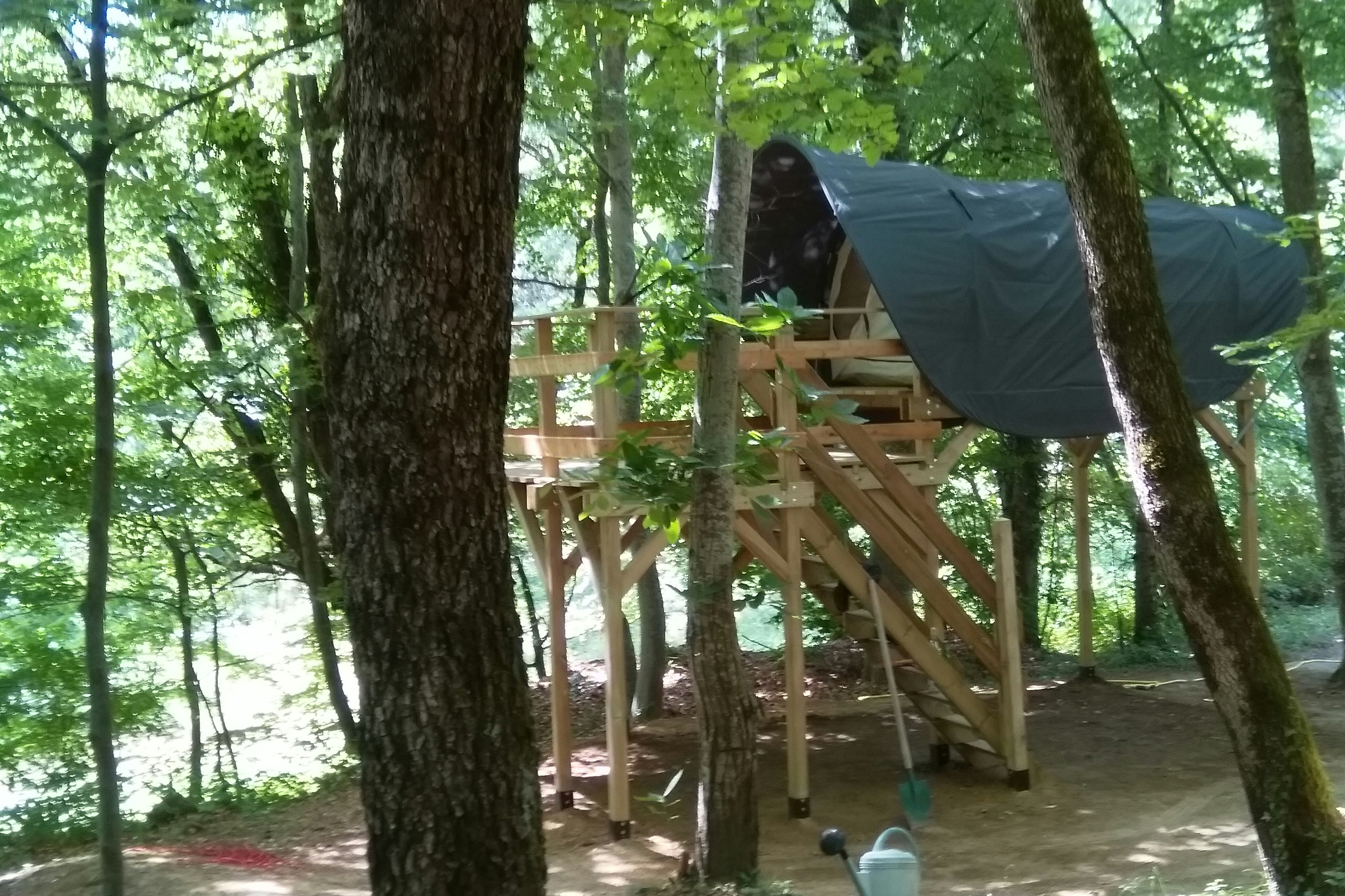 L'ermitage du Grand Bois  Camping Le Grand Bois - Hochzelt auf dem Campingplatz