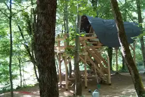 L'ermitage du Grand Bois Camping Le Grand Bois - Hochzelt auf dem Campingplatz