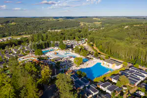 Camping Le Grand Dague - Campingplatz aus der Vogelperspektive