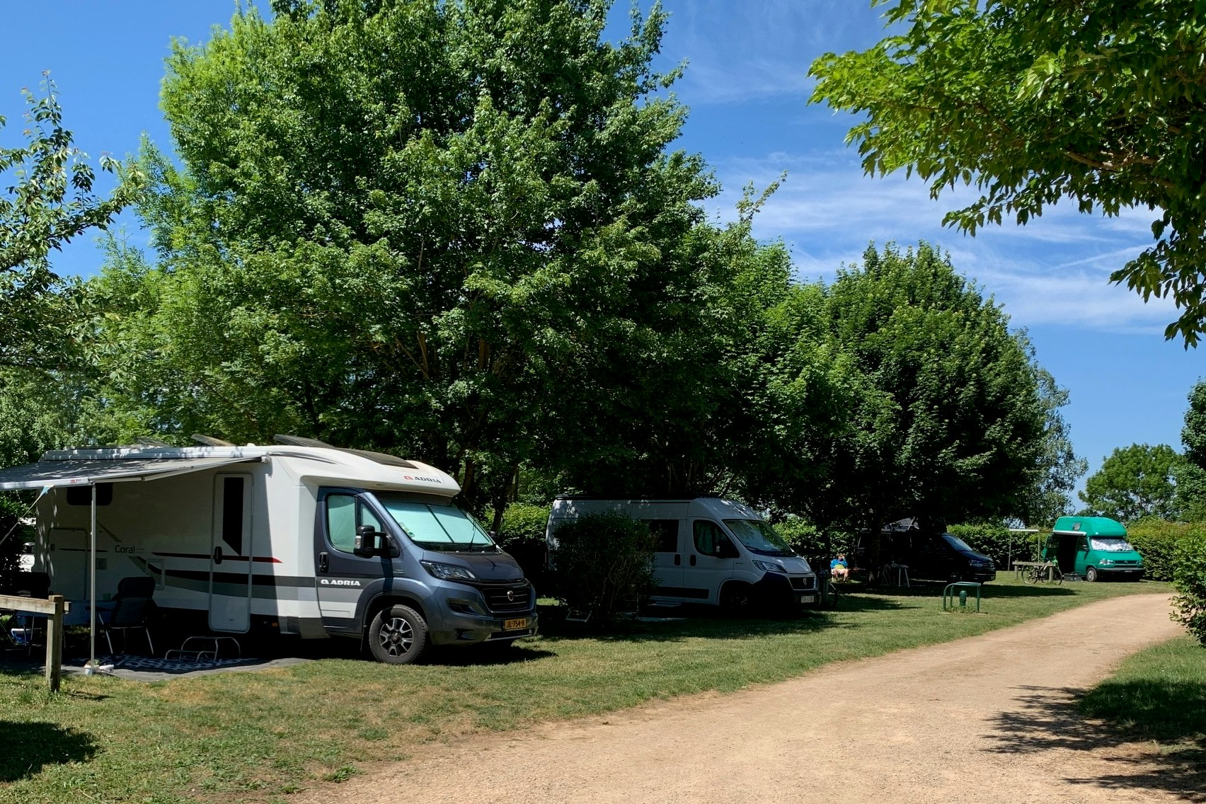 Camping Le Hameau des Champs - Stellplätze im Grünen