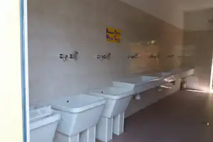 Camping le Maior - Sanitärbereich auf dem Campingplatz