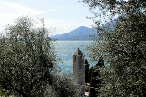 Camping le Maior - Blick auf den Gardasee