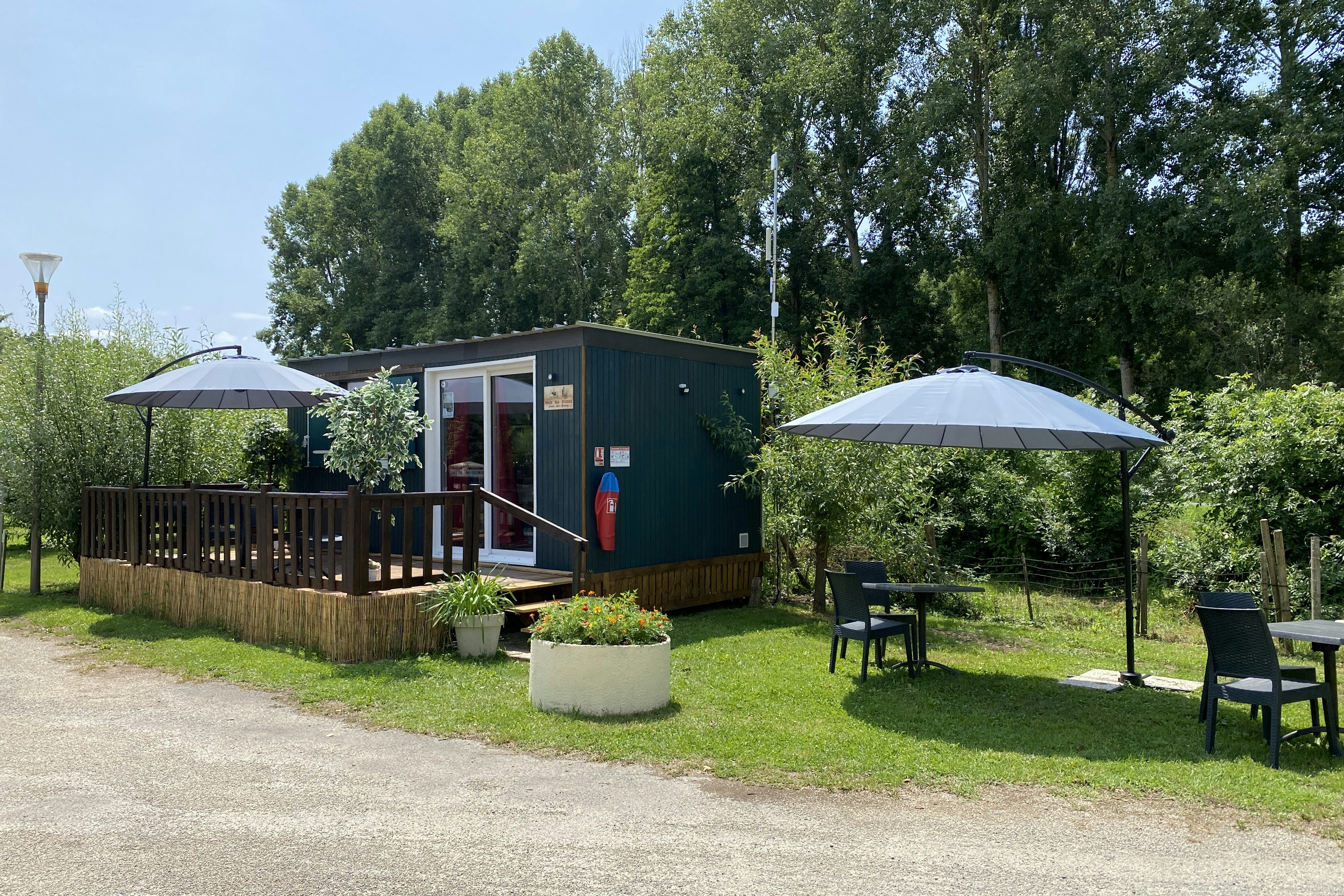 Camping Le Marais Sauvage - Snackbar auf dem Campingplatz