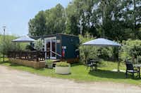 Camping Le Marais Sauvage - Snackbar auf dem Campingplatz