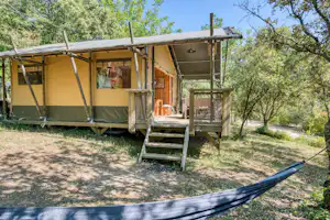 Camping Le Mas de Rey - Mobilheime mit Terrasse