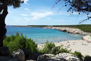 Camping Le Mas - Strand am Campingplatz