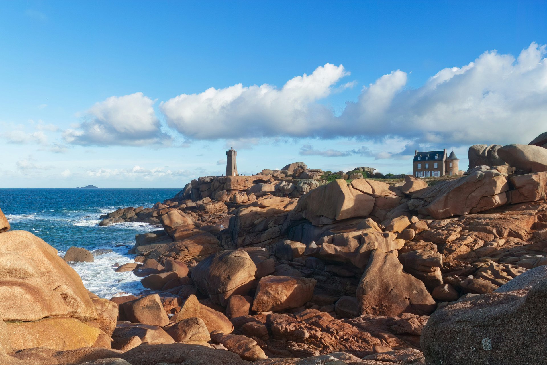 Flower Camping Le Mat - Blick auf die Küste in der Umgebung des Campingplatzes