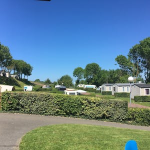 Camping Le Mont Joli Bois - Mobilheime auf dem Campingplatz