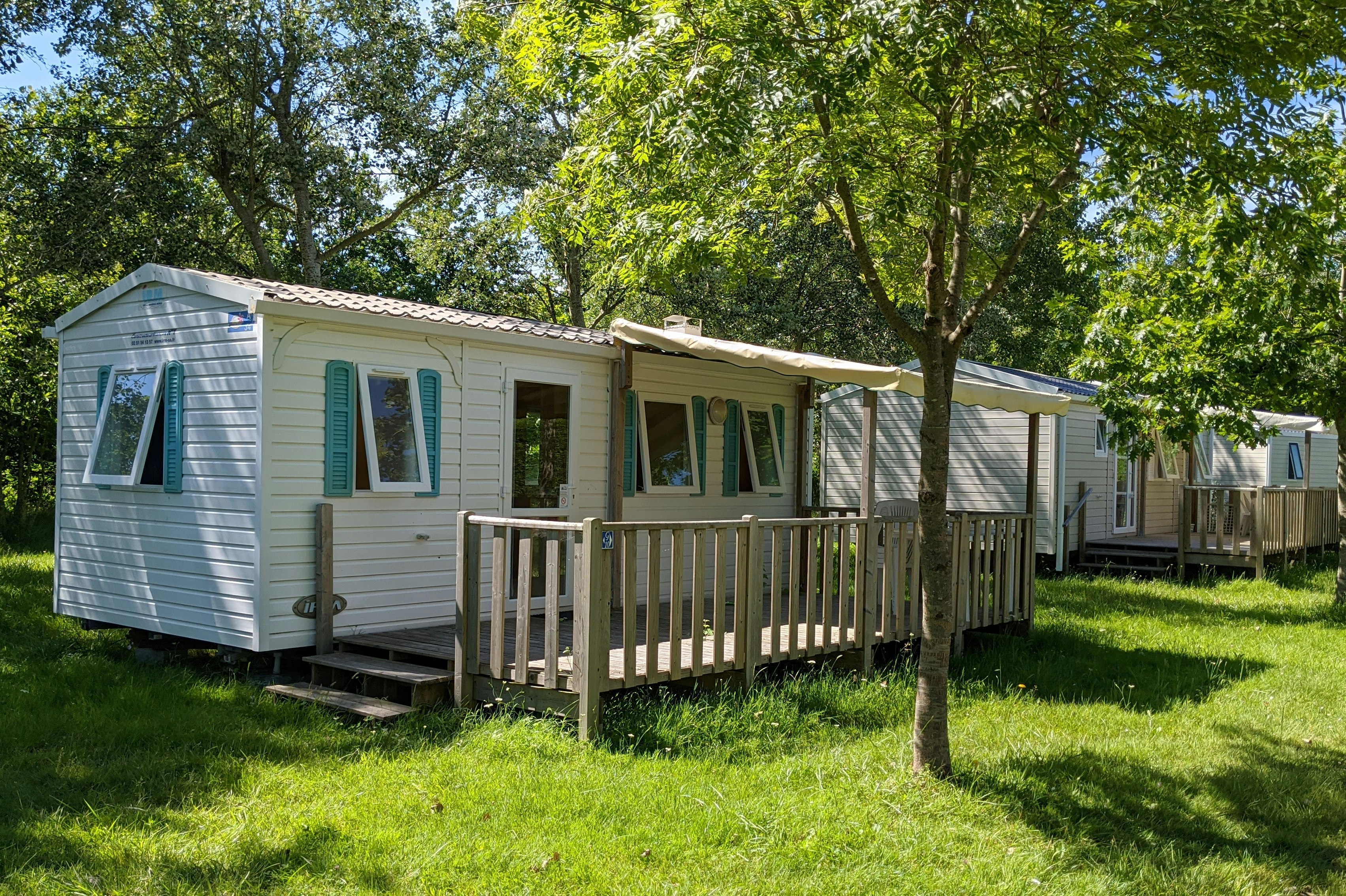 Camping Le Montet d'Oléron  - Mobilheime auf dem Campingplatz