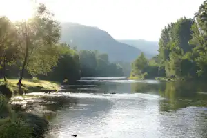 Camping le Moulin de la Galinière - der Fluss Gorges du Tarn