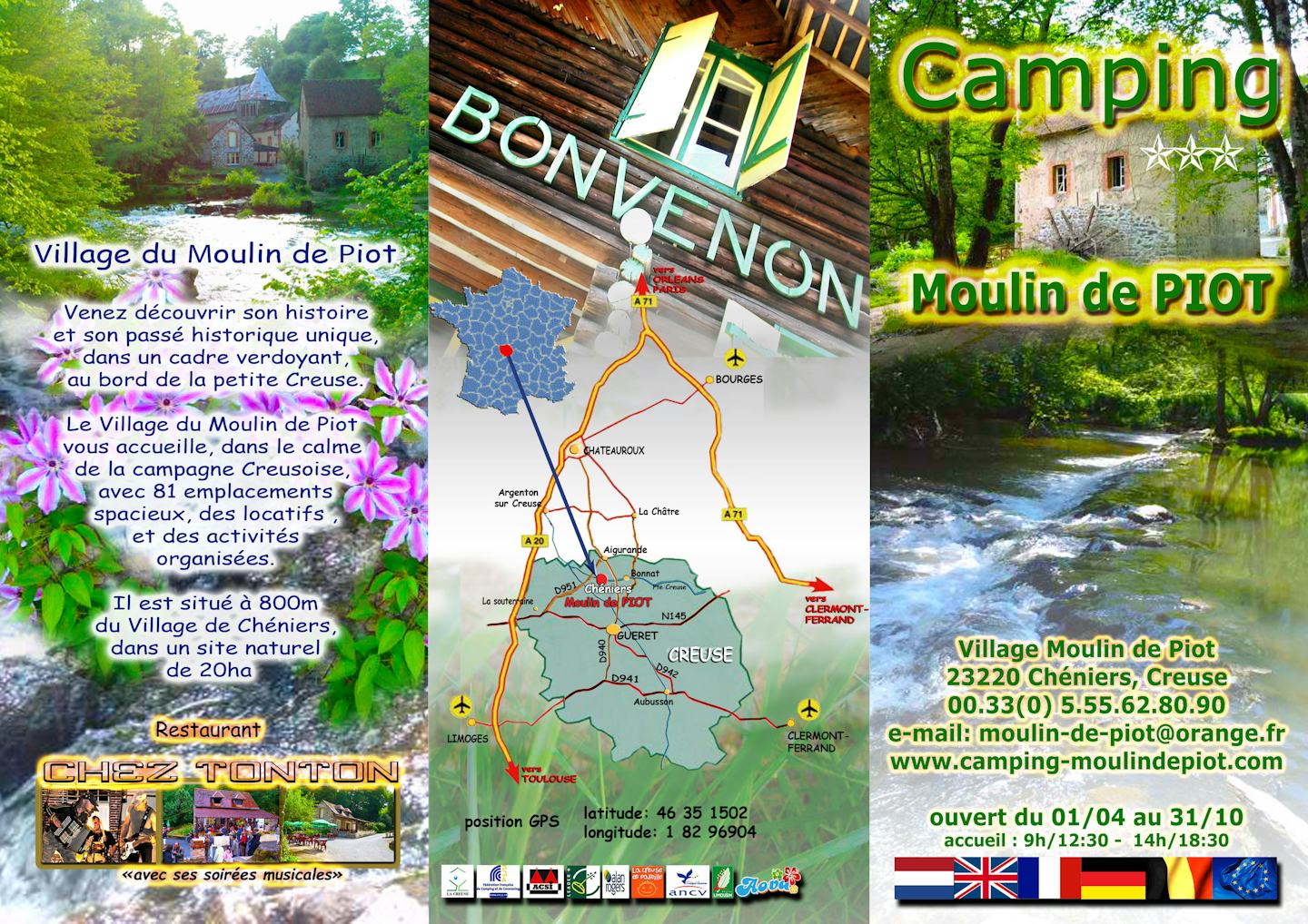 Camping Le Moulin de Piot