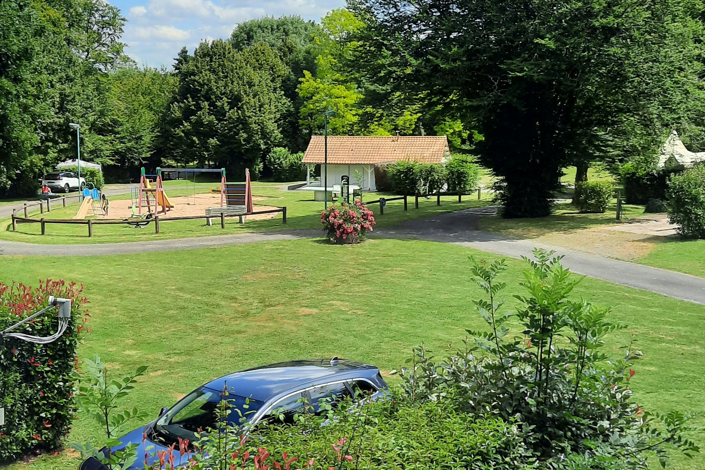Camping Le Moulin des Effres  - Kinderspielplatz auf dem Campingplatz