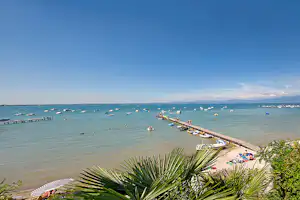 Camping Le Palme - Strand am Campingplatz