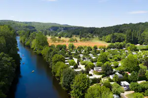 Camping Le Paradis - Luftaufnahme des Campingplatzes