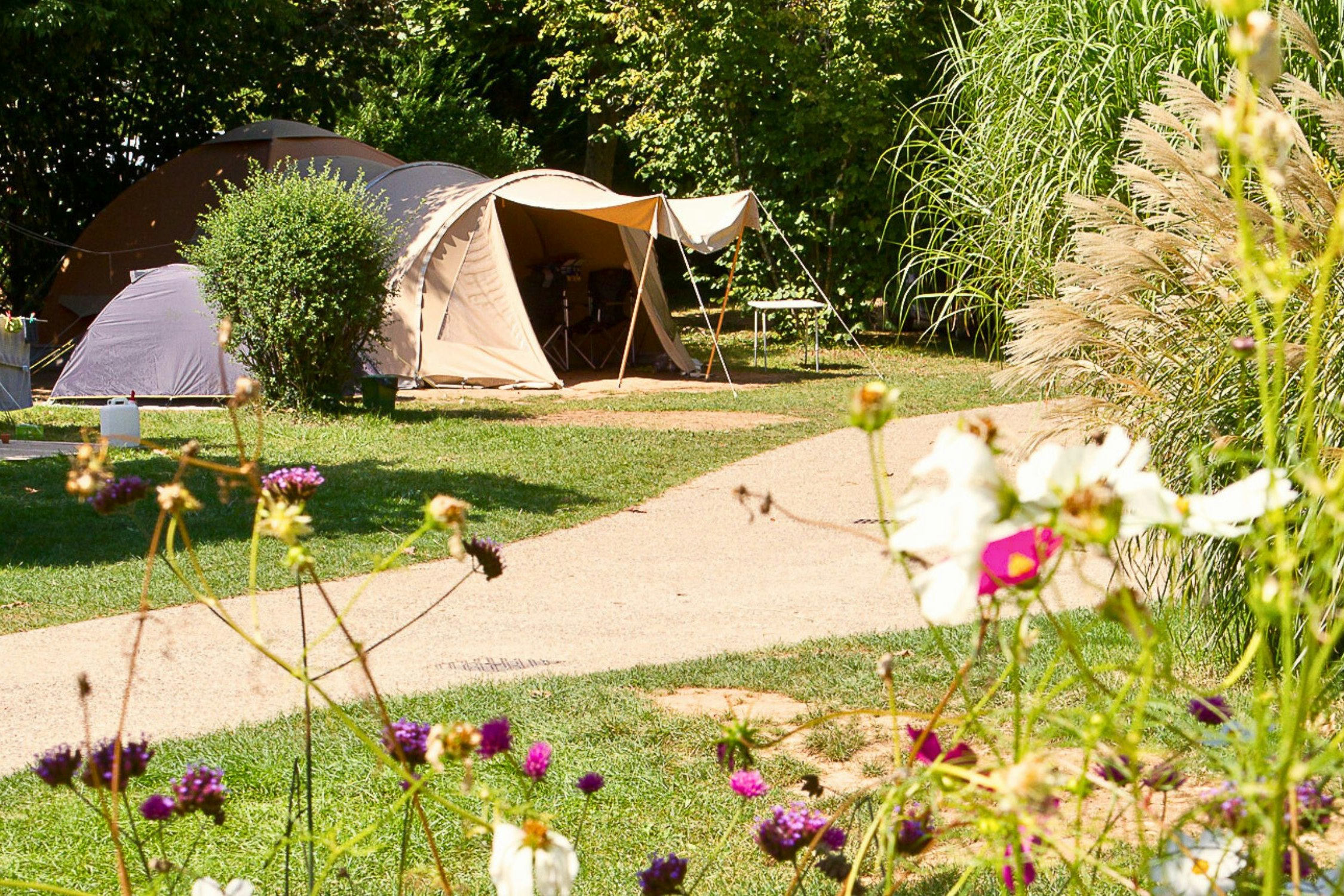 Camping Le Paradis - Stellplätze auf dem Campingplatz