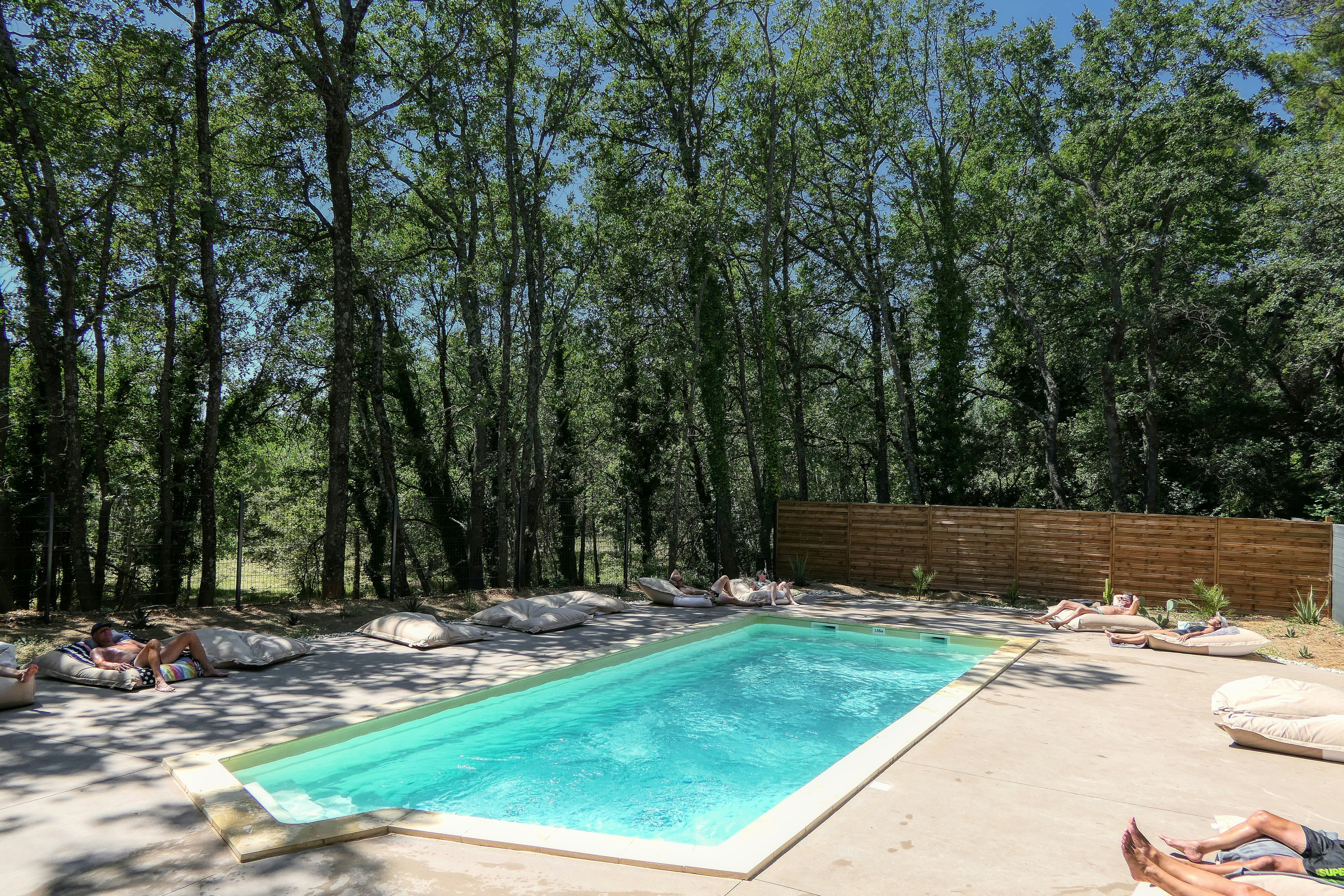 Camping Le Pastory - Pool auf dem Campingplatz