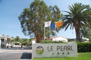 Camping Paradis Pearl Camping Le Pearl - Eingang des Campingplatzes