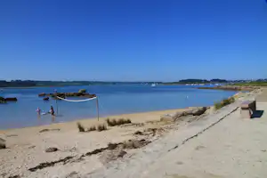 Camping Le Port - Der Strand auf dem Campingplatz
