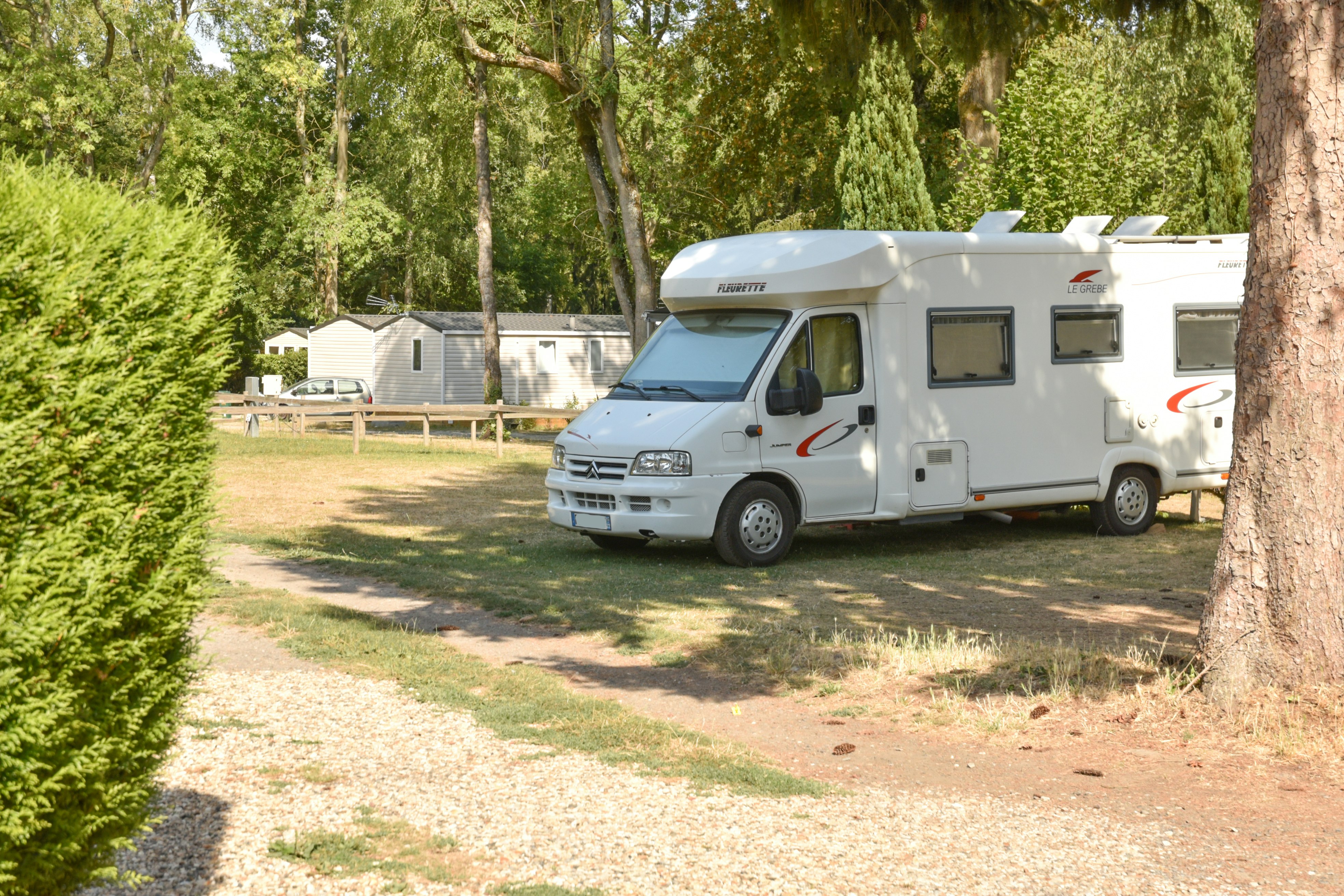 Camping Le Pré des Moines - Standplätze auf dem Campingplatz