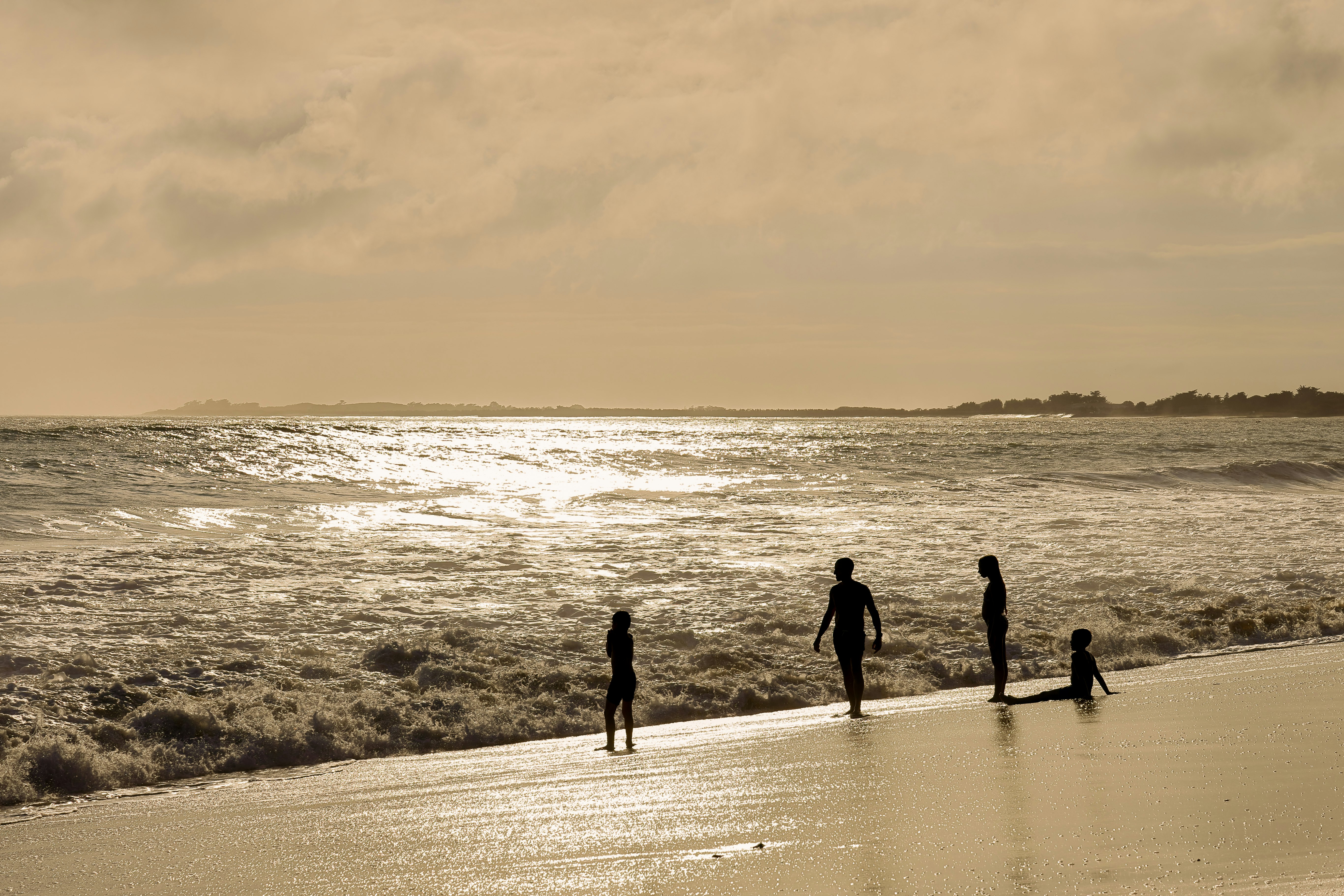 Camping Le Puma - Camper am Strand des Campingplatzes