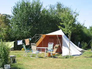 Camping Le Ragis - Zeltplatz auf dem Campingplatz