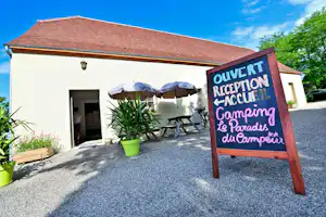 Camping Le Relais du Campeur - Campingplatz Rezeption