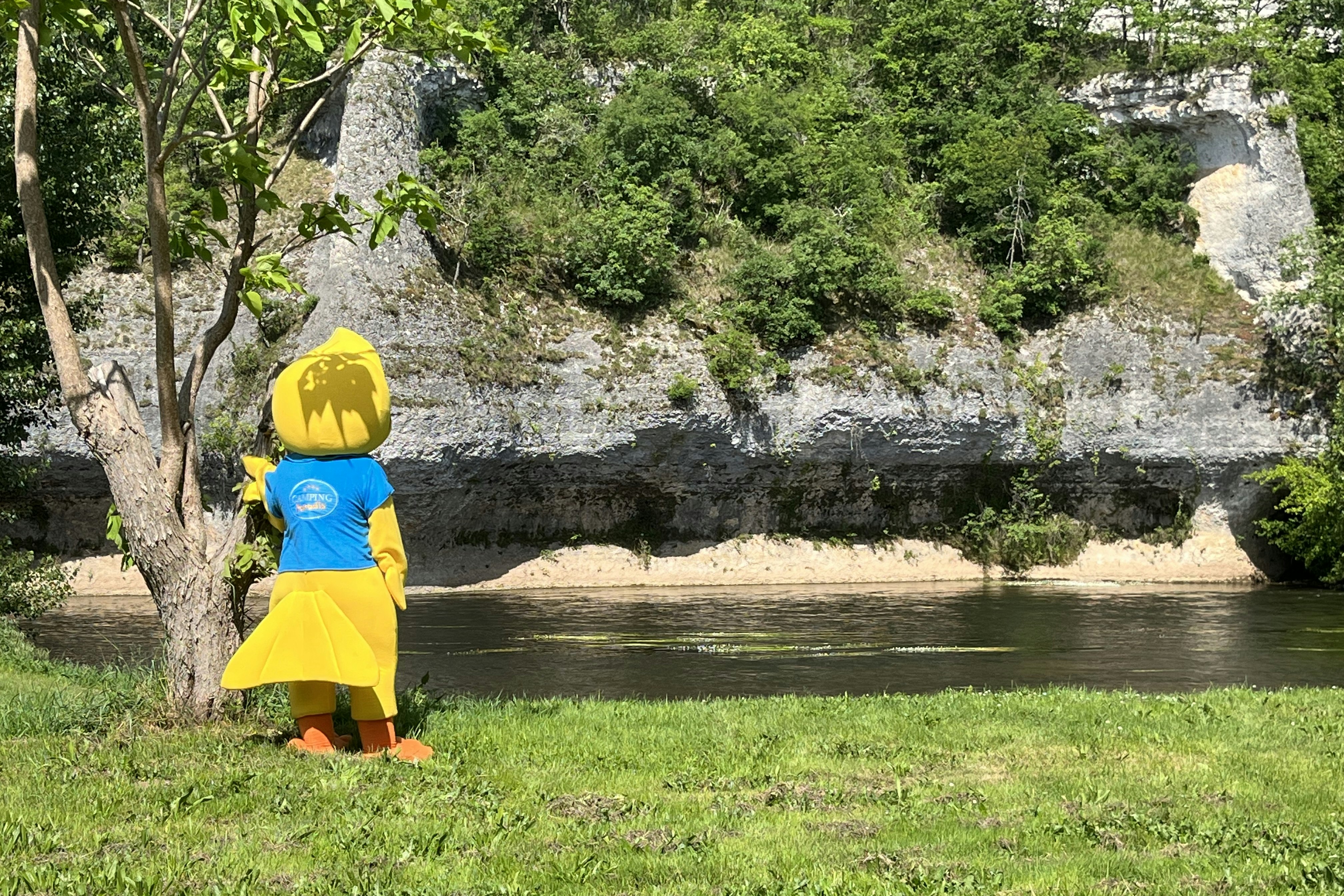 Camping Paradis Rocher de la Granelle  Camping Le Rocher de la Granelle - Maskottchen der Kindernimation