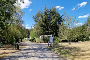 Camping Le Roquelongue - Einfahrt des Campingplatzes