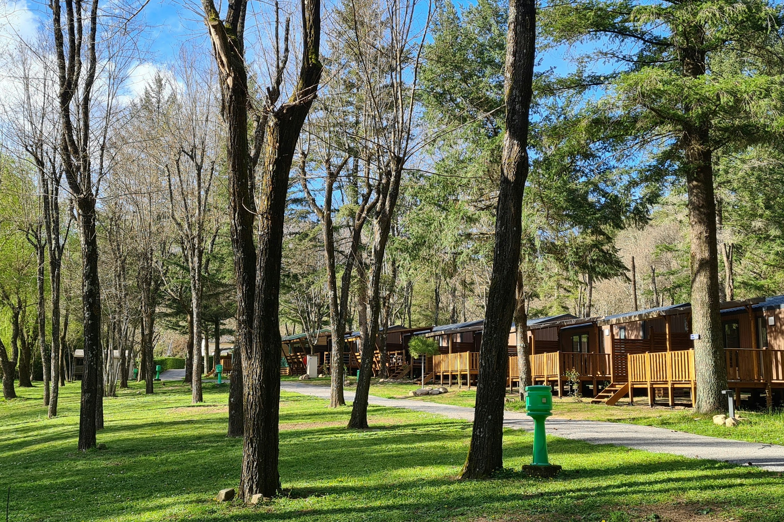 Camping Le Roubreau - Standplätze auf dem Campingplatz