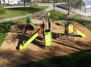 Camping Le Saint Laurent - Kinderspielplatz auf dem Campingplatz