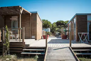 Camping Le Suroit - Mobilheime vom Campingplatz