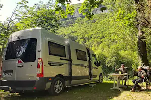 Camping Le Taranis - Standplätze auf dem Campingplatz
