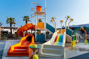 Camping Club MS Le Trianon - Wasserspielplatz für Kinder auf dem Campingplatz