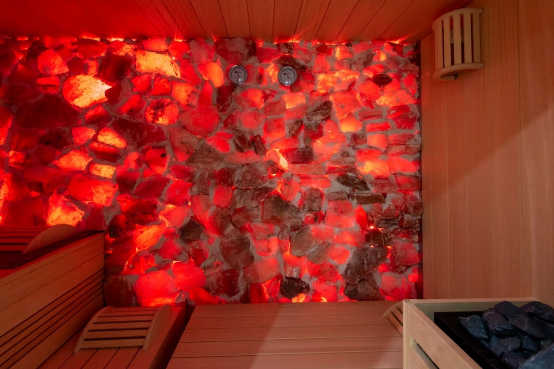 Camping Club MS Le Trianon - Sauna im Wellnessbereich des Campingplatzes