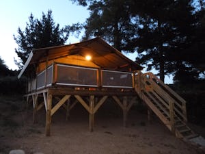 Camping Ty Nadan Camping Iris Parc Le Ty Nadan - Glamping-Unterkunft mit Terrasse