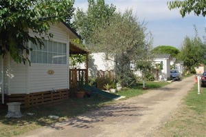 Camping de Vaudois Camping Le Vaudois - Mobilheime auf dem Campingplatz